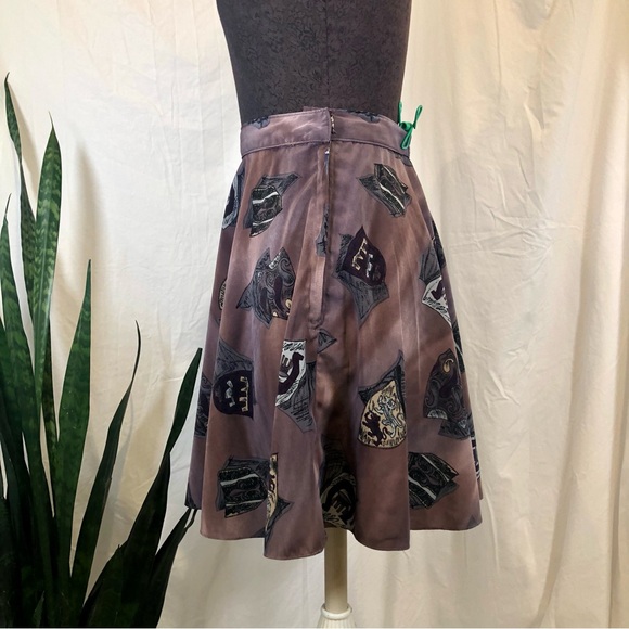 Vintage 1980s/90s Abstract Print Handmade Skirt Set - Picture 10 of 13